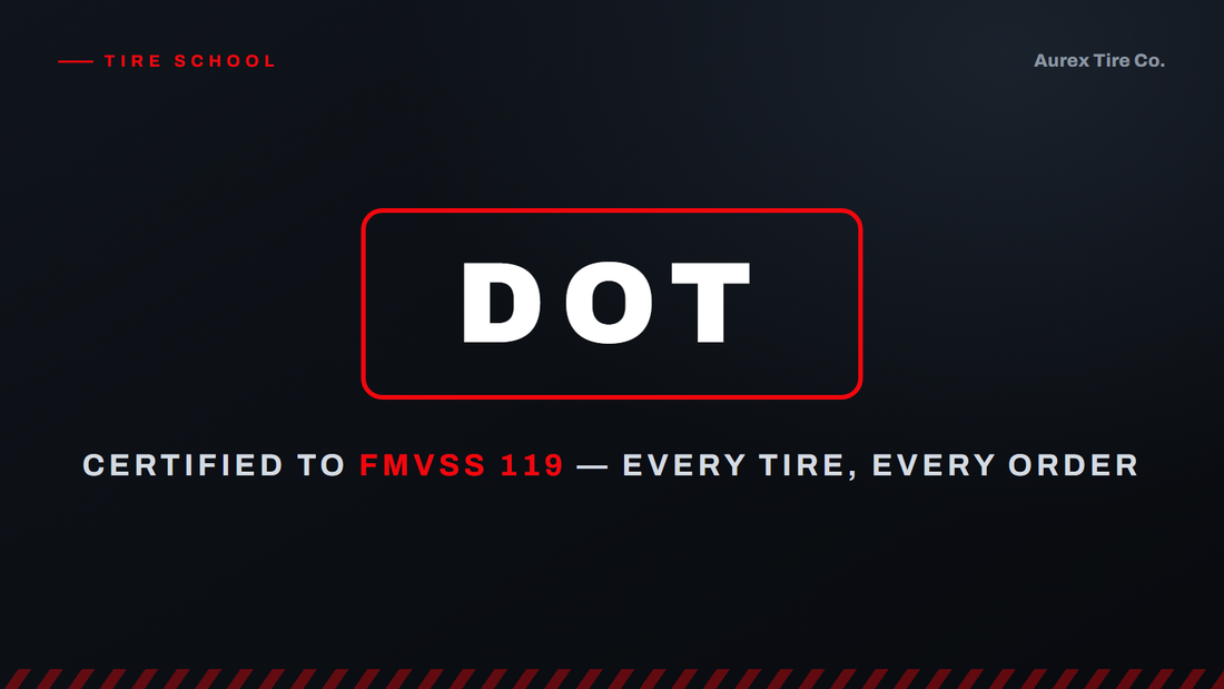 DOT badge certified to FMVSS 119