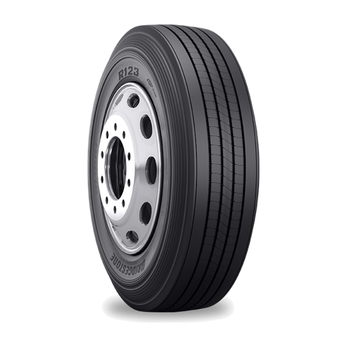 Bridgestone R123 Ecopia trailer tire — official Bridgestone product image