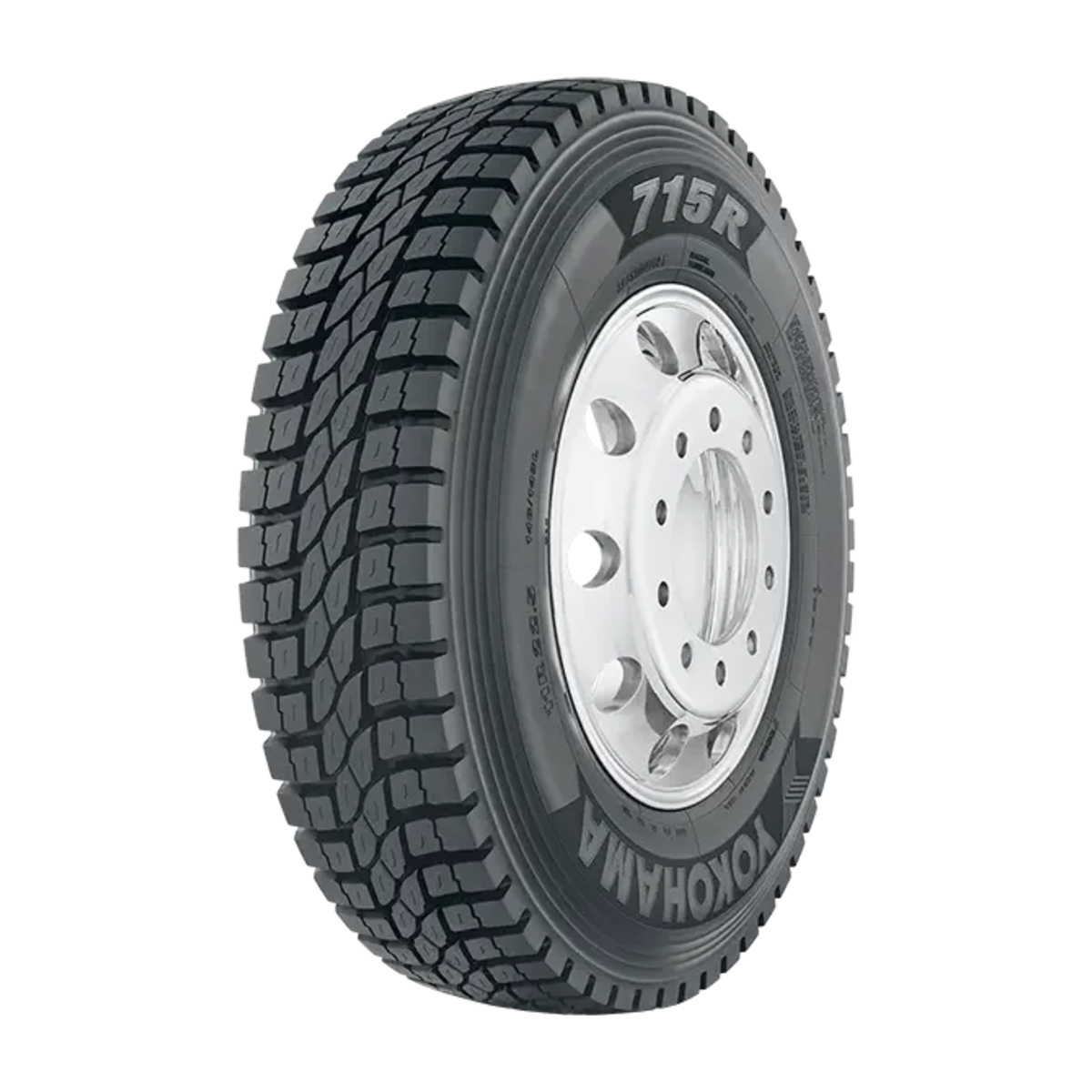 Yokohama 715R drive tire — official Yokohama product image
